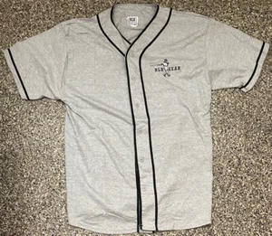 Vintage ONE OF A KIND Salesman SAMPLE Barry Bonds BLB Gear Gray Button Jersey - Picture 1 of 5