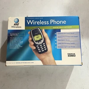 Téléphone sans fil ATT - Nokia 3360 - Ne fonctionne pas - Photo 1 sur 9
