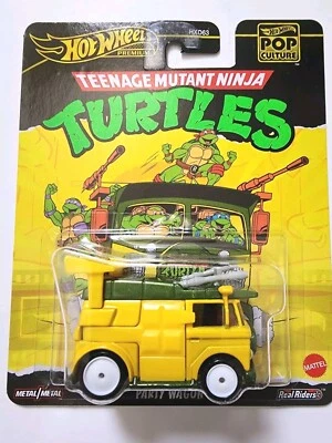 风火轮高级 2024 流行文化忍者神龟派对车 全新 — 第 1/3 张图片