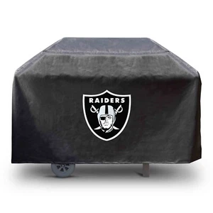 Las Vegas Raiders NFL Barbecue BBQ Large 4 Burner Grill Cover Fanmats  68x21x35 - Picture 1 of 1