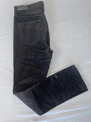 Jeans Ann Taylor corte moderno 'The Skinny' terciopelo/fieltro/velour. Negro, talla 8. ¡NUEVO CON ETIQUETAS! Foto 1 de 4