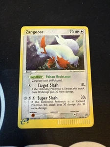 Pokemon TCG Karte Englisch ex Sandsturm Zangoose 14/100 Holo Rare - Bild 1 von 3