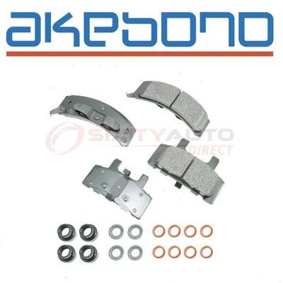 Akebono Pro-ACT Front Disc Brake Pad Set for 1996-2002 Chevrolet Express tq Foto 1 de 4