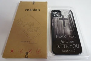 Funda protectora profesional de moda para iPhone 13 God Cross Isaiah 41:10 nueva en caja - Imagen 1 de 6