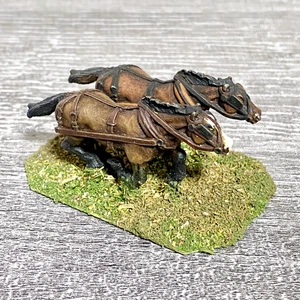 28mm British Horse Pferde bemalt Metall Miniaturen Zulu War Games 1 Figur Szene #2 - Bild 1 von 4
