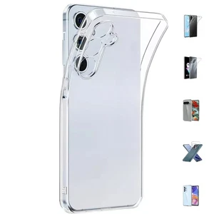 HD CLEAR Case For Samsung Google OnePlus Motorola Huawei Soft Gel Phone Cover - Picture 1 of 20