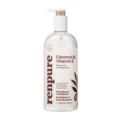 Renpure Plant Based Coconut Vitamin E Conditioner 24 Fl Oz Moisturizing Shine - Image 1 of 4