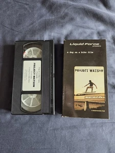 Project Watson - Wakeboarding Video VHS Tape Shawn Watson Liquid Force Sports - Picture 1 of 4