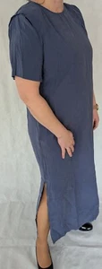 Asos Design Damen Maxi-Kleid Blau Gr.42 Neu mit 2 Schlitz - Bild 1 von 4
