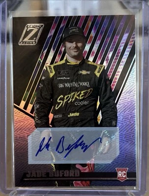 Jade Buford ZENITH PACK PULLED 2022 PANINI CHRONICLES NASCAR RACING signed card - Image 1 of 2