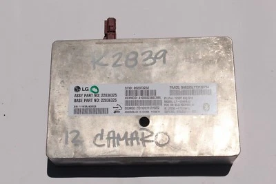 2010-2013 CHEVROLET CAMARO SS ONSTAR BLUETOOTH COMMUNICATION MODULE K2839 - Image 1 of 4