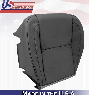 2004 2005 For Lexus GS300 Driver Side Bottom Synthetic Leather Seat Cover Black - Image 1 of 4