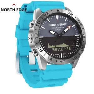 NORTH EDGE Men’s Dive Watch Digital Compass Altimeter Waterproof 200m - Bild 1 von 12