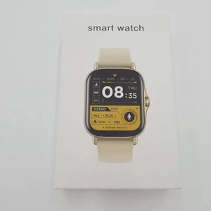 Smartwatch Farbe Rosa mit Armbändern & Ladekabel Neu  - Bild 1 von 9