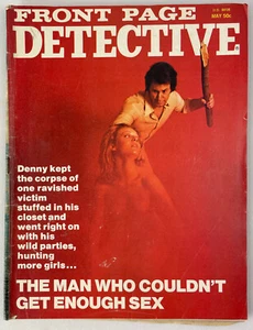 Front Page Detective Magazine, May 1974, Vintage True Crime Stories, Pulp - Picture 1 of 4