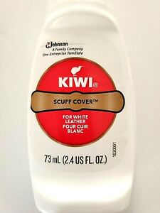 KIWI Scuff Cover 2.4 FL OZ Bottle - WHITE 