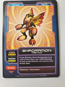 Digimon Shadramon u ungewöhnlich 2004 englische Sprache - Bild 1 von 2