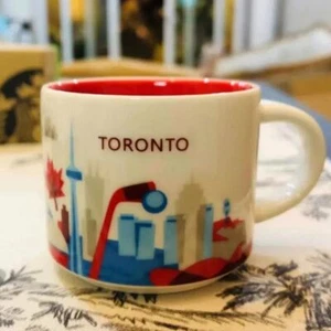 Starbucks Toronto - Tazza da caffè 59 ml simpatica mini città globale 'You Are Here' regali - Foto 1 di 4