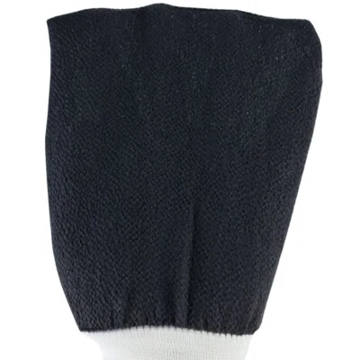 SAHARASHOP Peelinghandschuh Schwarz