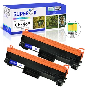 2PK Compatible CF248A 48A Toner for HP LaserJet Pro MFP M28W M28A M29W M29A - Photo 1/24