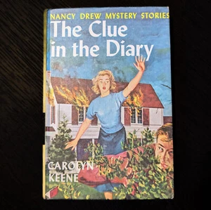 7 The Clue in the Diary Nancy Drew Mystery Books -1962 - Imagen 1 de 4