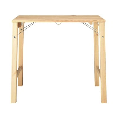 Muji Pine Wood Table Foldable W80xD50xH70cm 18499441 Rectangle Compact Size NEW - Image 1 of 4