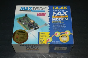 Modem vocal fax interne MaxTech 14,4 k ~ Modèle : XVM1441 ~ SCELLÉ/NEUF ~ LIVRAISON RAPIDE !! - Photo 1/2