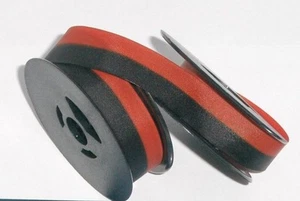 Adler Meteor Typewriter Ribbon - Black and Red Ink - Picture 1 of 2