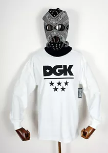 Camiseta Dgk Skateboards Camiseta Manga Larga All Star Blanca en S Dirty Ghetto Niños - Imagen 1 de 1