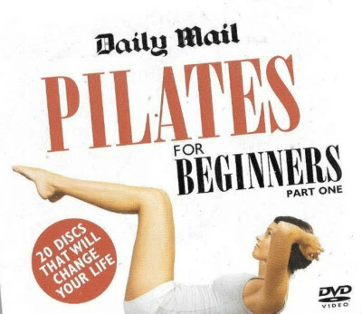 1  promo dvd cardboard sleeve PILATES FOR BEGINNERS ONE DISC ONLY keep fit  - Image 1 of 2
