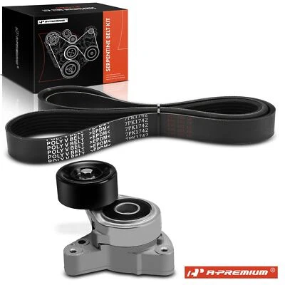 Kit de componentes A-Premium 2x Serpentine Belt Drive para Honda CR-V 2010 2011 2.4L - Imagem 1 de 4