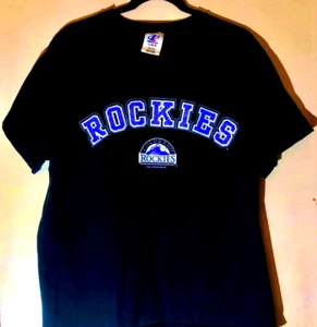 Colorado Rockies T-Shirt Size Adult Large - Picture 1 of 1