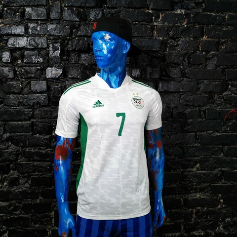 Mahres Algeria Team Jersey Home football shirt 2020 - 21 Adidas GS4014 Mens SZ S Cover