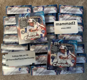 2024 Topps Chrome Update Mega Box - 23 Boxes Lot - Factory Sealed - Picture 1 of 1
