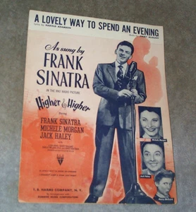 Frank Sinatra Noten A Lovely Way To Spend The Evening 1943 RKO Higher & - Bild 1 von 1