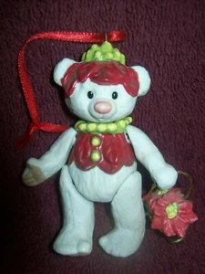 Hallmark FECHADO 2002 Adorno de Navidad - Oso Blanco Articulado - Usado - 3" de Alto - Imagen 1 de 3