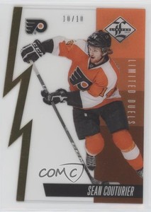 2012-13 Panini Limited Limited Duels Gold /10 Sean Couturier #LD-5B