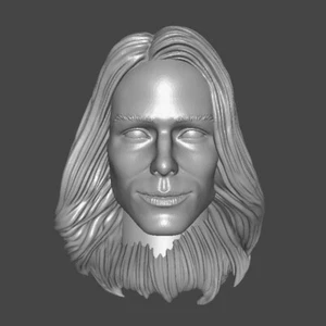 Jennifer Garner Elektra v2 ninja custom head for Marvel Legends & other figures - Picture 1 of 1