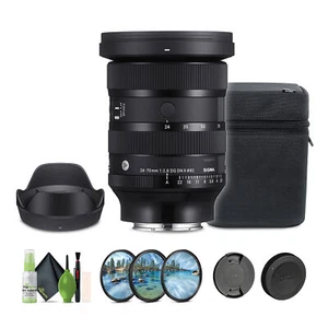Sigma 24-70mm f/2.8 DG DN II Art Lens (Sony E) + Lens Filter Kit 82MM - Picture 1 of 7
