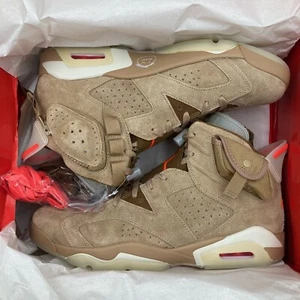 Travis Scott x Nike Air Jordan 6 Low Cactus Jack British Khaki UK 10 - Bild 1 von 12