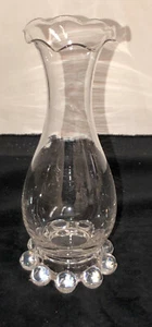 CRISTAL CANDLEWICK Imperial *JARRÓN DE BROTES DE 5 3/4"*CUENTAS GRANDES*400/107* - Imagen 1 de 2