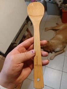 Cuchara para servir madera hecha de bambú Chetmate - Imagen 1 de 7