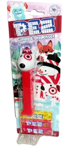 CHRISTMAS PEZ DISPENSER~TARGET ICONIC BULLSEYE~2025~Target Bullseye Exclusive - Picture 1 of 1