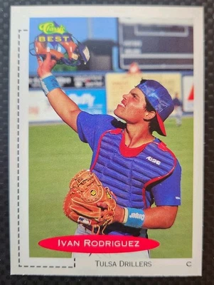 1991 Classic Best Minor League - Ivan Rodriguez #136 (RC) - Image 1 of 2