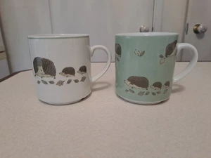 2 x Dunelm Hedgehog Mugs - Picture 1 of 4