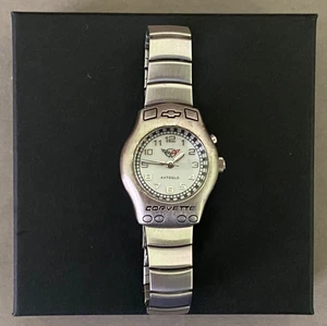 Chevrolet Corvette Watch on Band Autoglo Working w/New Battery ~ TMGM TX0298 201 - Picture 1 of 18