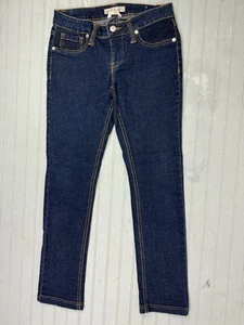 Vanilla Star Size 5 Womens Jeans Low Rise Skinny Dark Wash Stretch - Picture 1 of 4