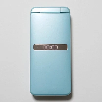 KYOCERA GRATINA 4G KYF39 Android Flip Phone Keitai Blue digno Desbloqueado De JP - Imagen 1 de 4