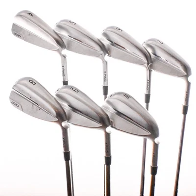 Ping I530 (Black Dot) Forged Iron Set 4-PW DG R300 Mid 100g R-Flex Steel RH - Image 1 of 4