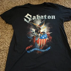 Sabaton "North American Tour 2018" Black Graphic T-Shirt - medium - Picture 1 of 3